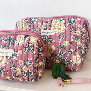 Trousse de toilette Bouquet du matin - Grand modèle