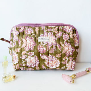 Trousse de toilette Matira Verde - Grand modèle