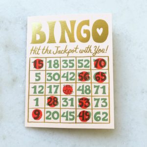 Carte Bingo Love