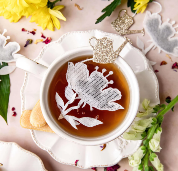 Sachets de thé fleur