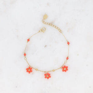 Bracelet Daisy Orange