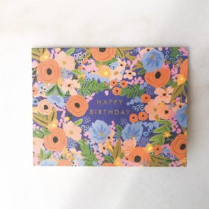 Carte anniversaire - Bouquet