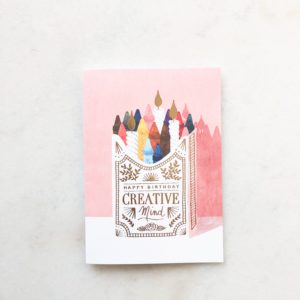 Carte Anniversaire - Creative Birthday