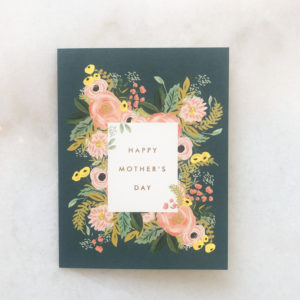 Carte Happy Mother's day - Bouquet Kaki