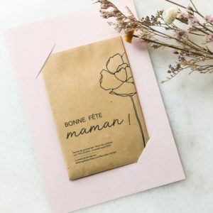 Carte à semer - Maman Flower