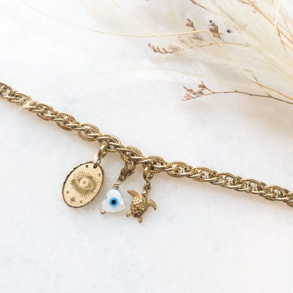 Charm's doré Bracelet