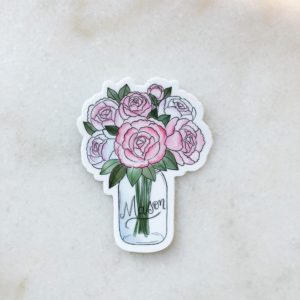 Sticker Bouquet de fleurs