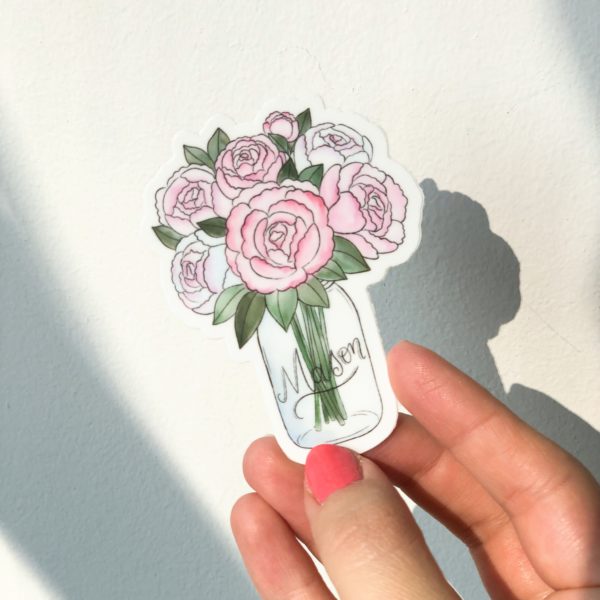 Sticker Bouquet de fleurs