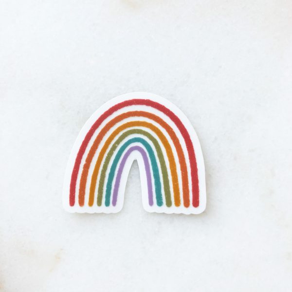 Stickers Arc en ciel - multicolore