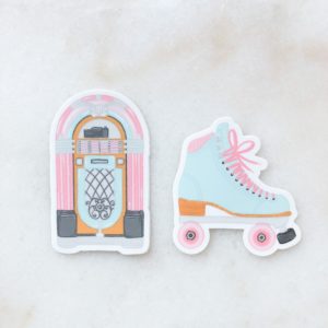 Stickers Roller disco