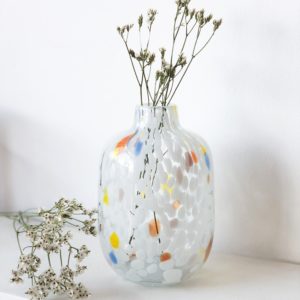 Vase Murano multicolore - petit modèle