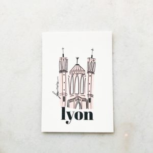Carte de Lyon Fourvière