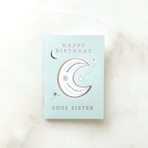 Carte birthday Soul Sister